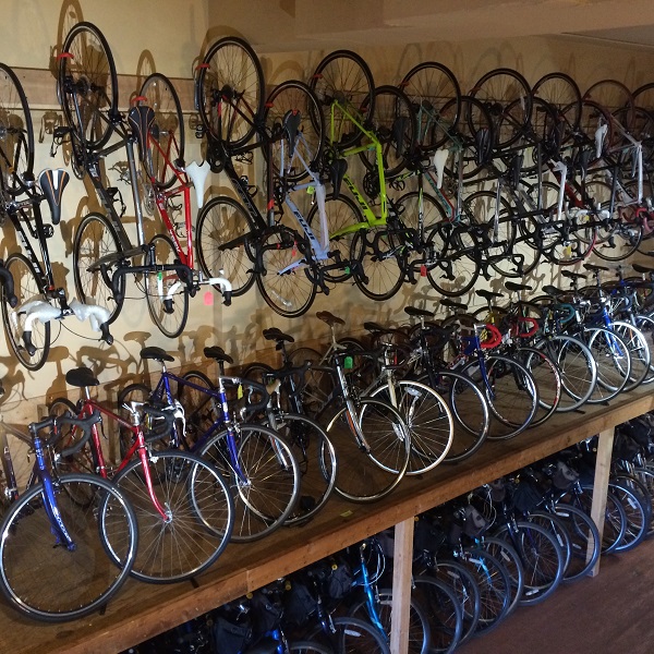 What are some ways to get free used bicycles?